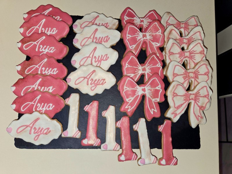 biscuits personnalises noeud