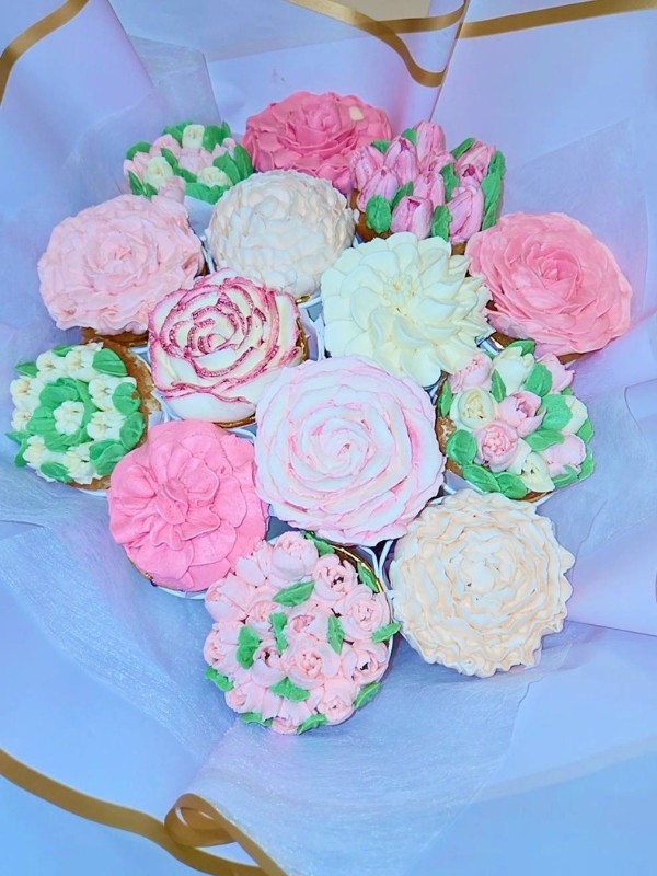 bouquet de cupcakes