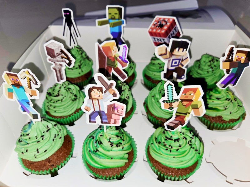 cupcakes minecraft
