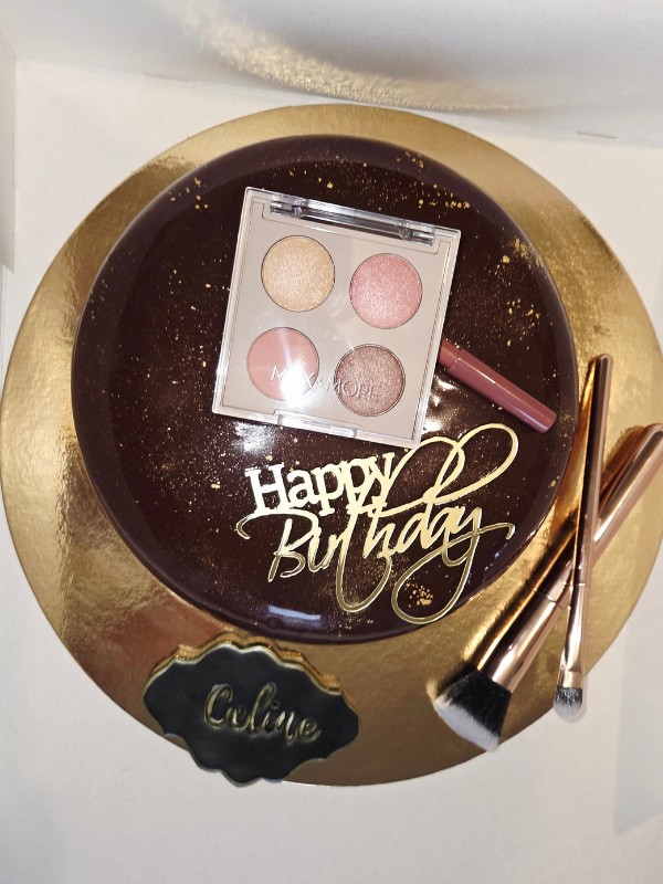 entremet choco maquillage