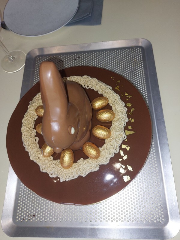 entremet lapin de paques