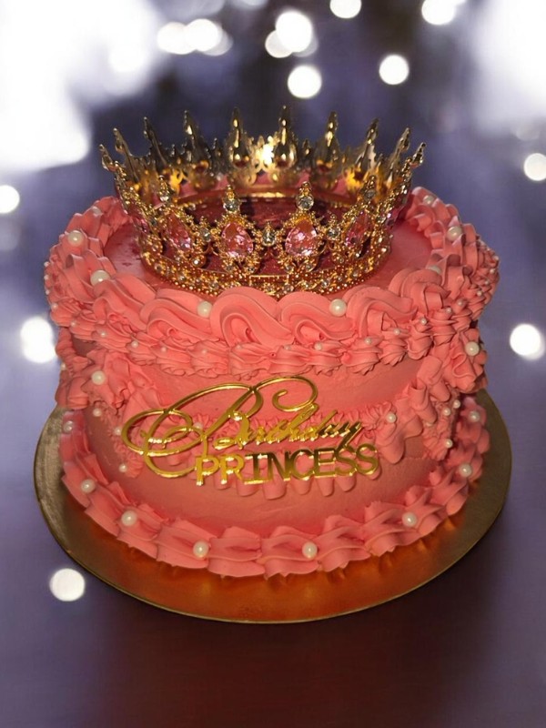 glittercake 18ans rose