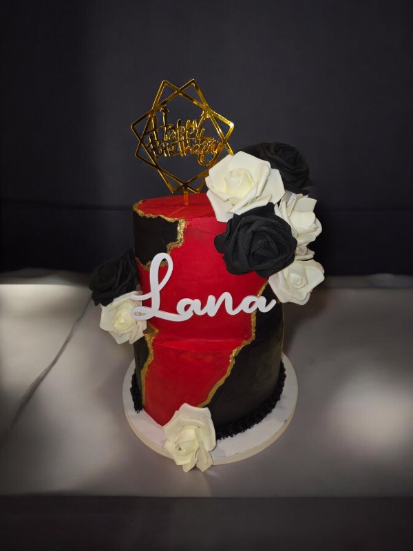 layercake adulte etage rouge et noir
