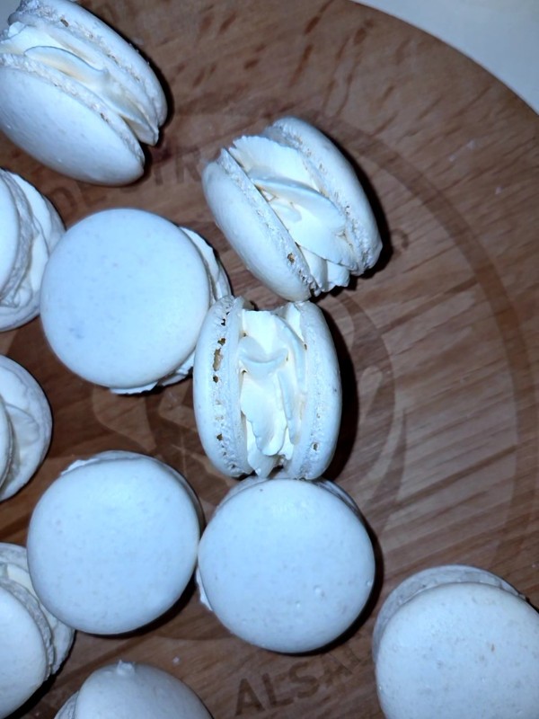 macaron blanc