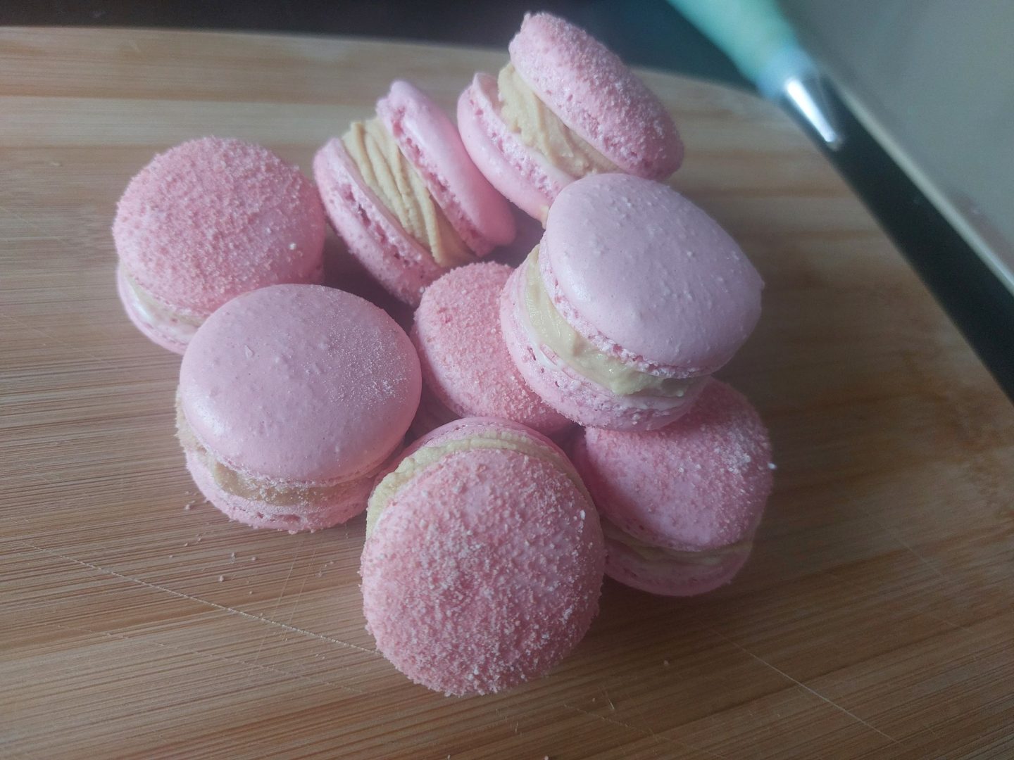 macaron dulcey mangue passion