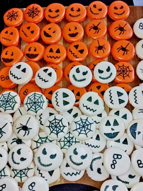 macaron halloween