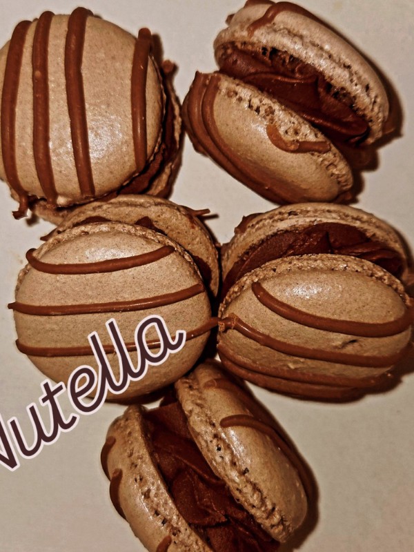 macarons nutella