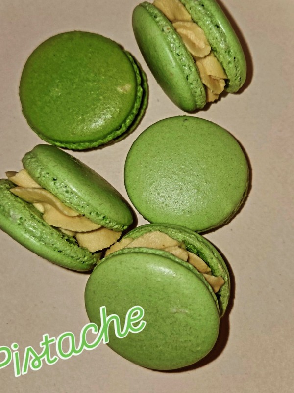 macarons pistache
