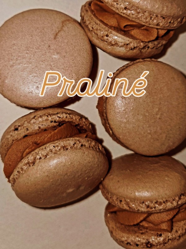 macarons praline