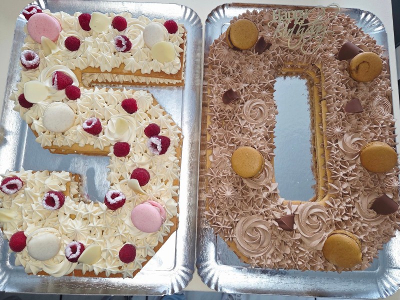 number cake 50