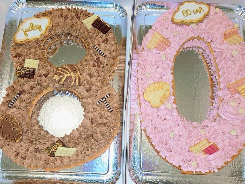 number cake 80