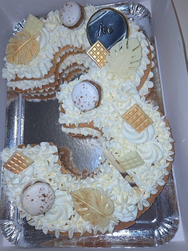 numbercake adulte 30 le trois