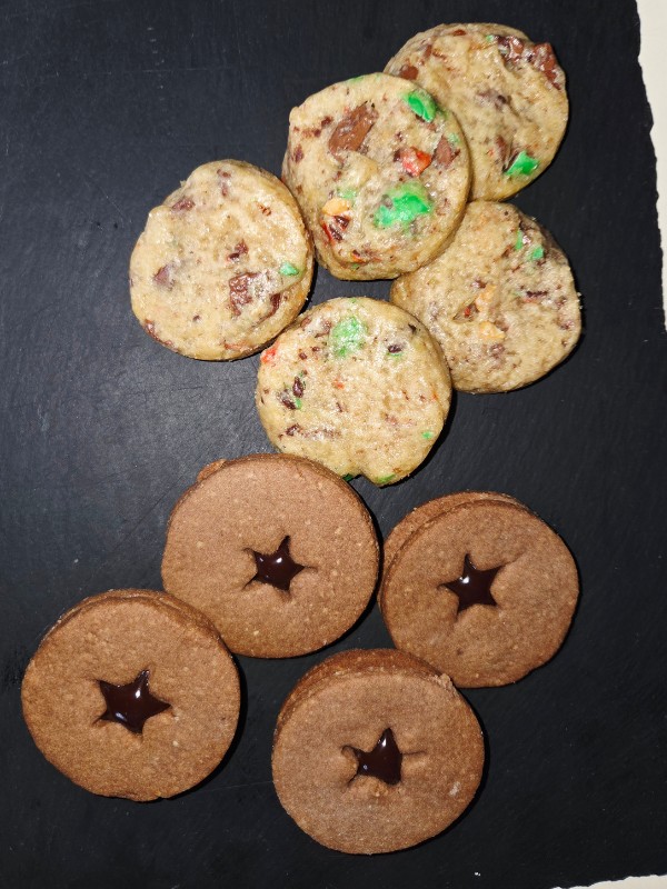 biscuits sables et mini cookies mms