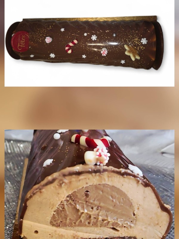 buche chocolat praline
