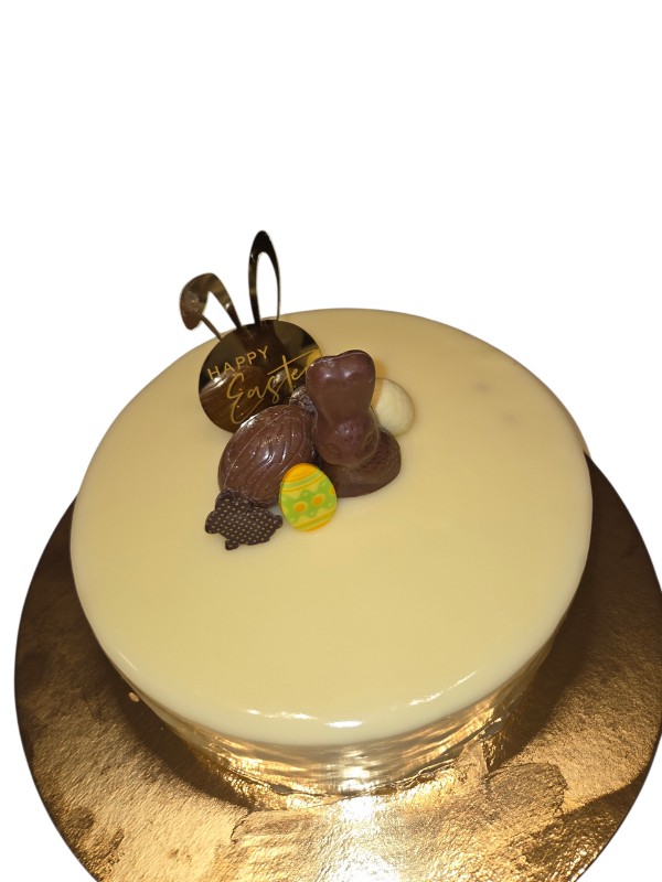 entremet paques vanille caramel speculoos