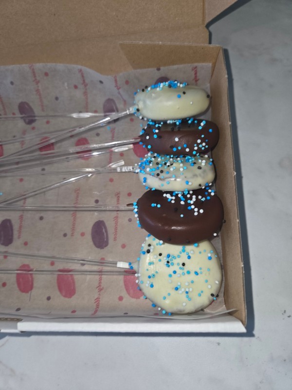 Cakepops bleu