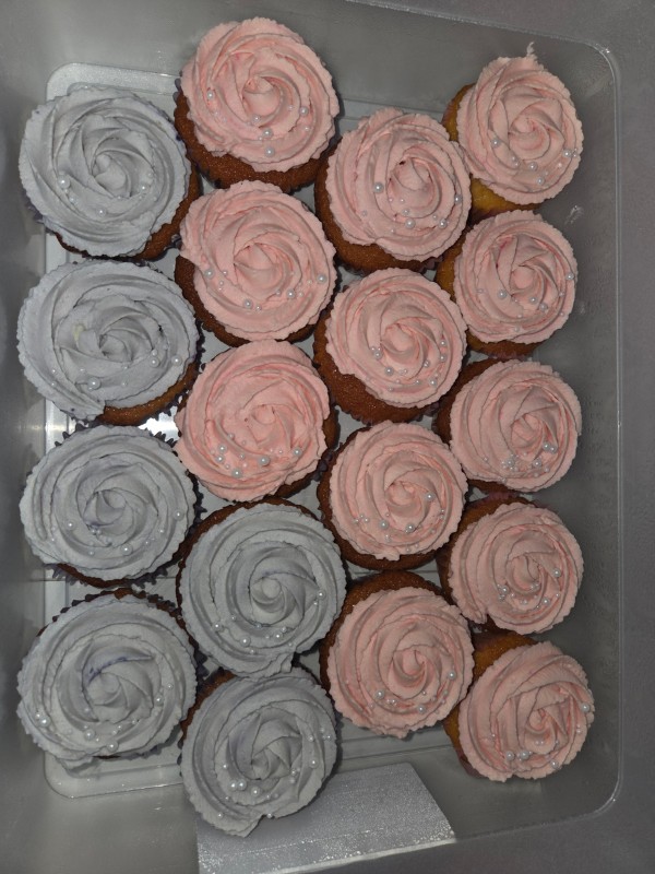 Cupcakes bapteme pastel