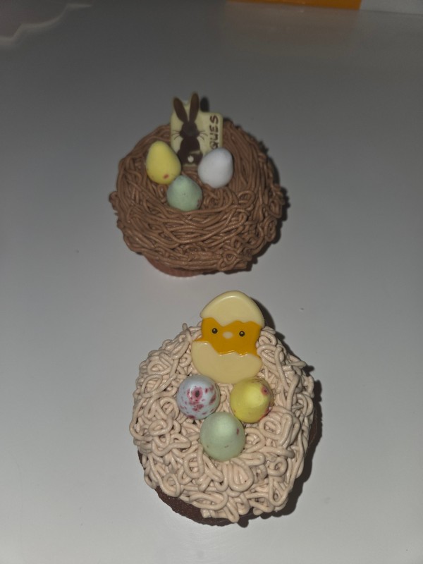 Cupcakes nid de Paques