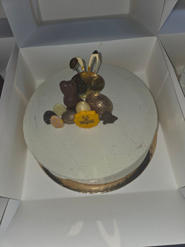 Entremet dessert paques