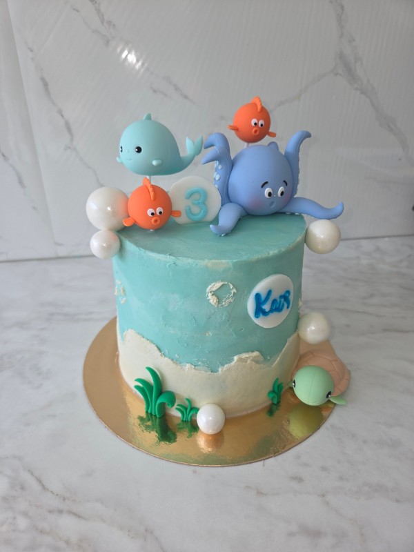 Layercake enfant theme animaux mer