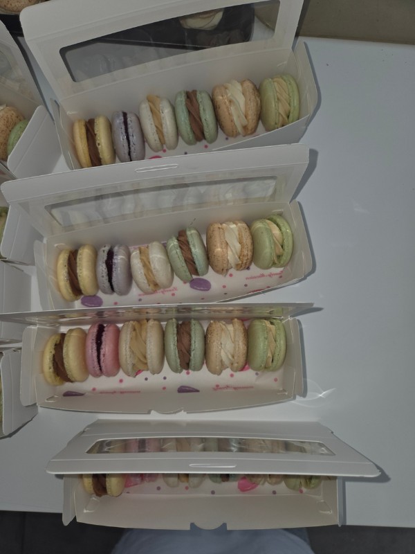 Reglettes de macarons