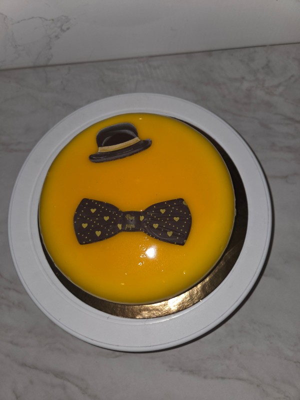 entremet mangue passion insert framboise fete des peres