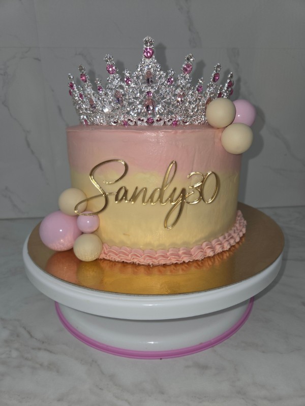 glittercake adulte Sandy