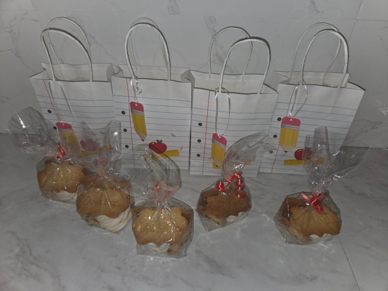 sachet et sac gourmand merci maitresse