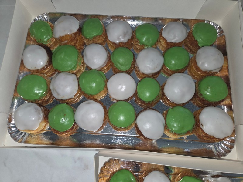 assortiment choux glacage