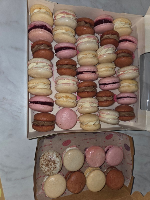 coffret macarons