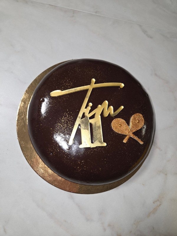 entremet 3 chocolat tennis