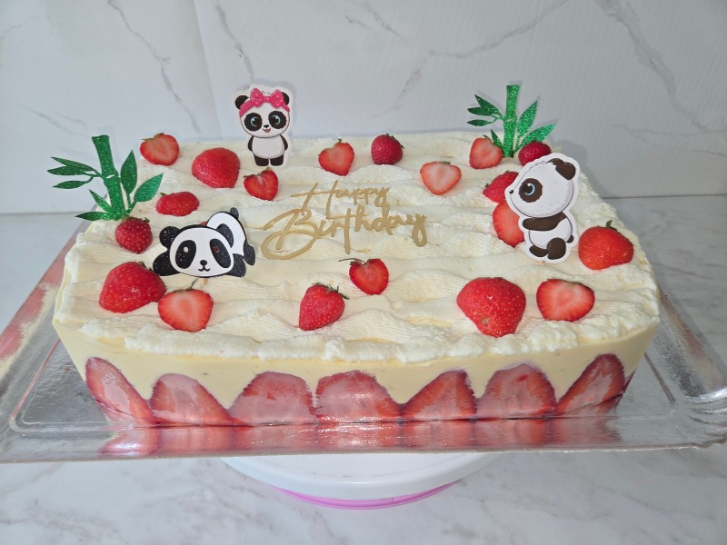fraisier bebe panda