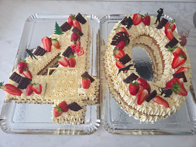 numbercake adulte chasse
