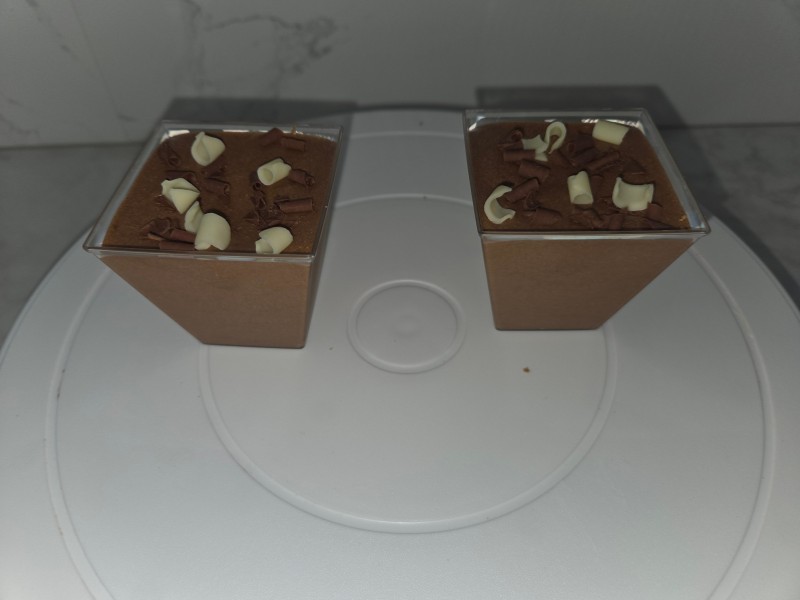 verrines mousse au chocolat