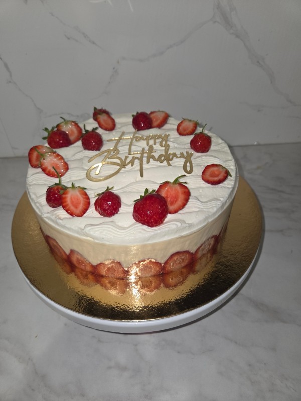 fraisier anniversaire