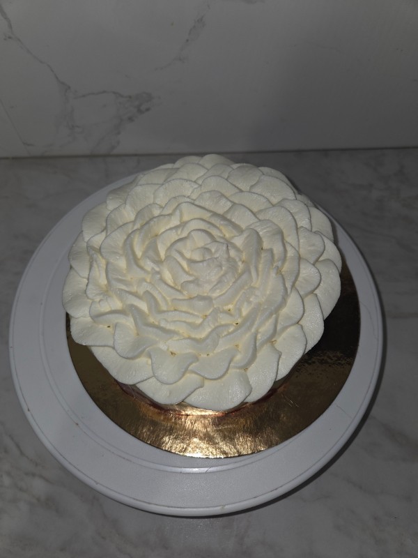 fraisier pochage fleur