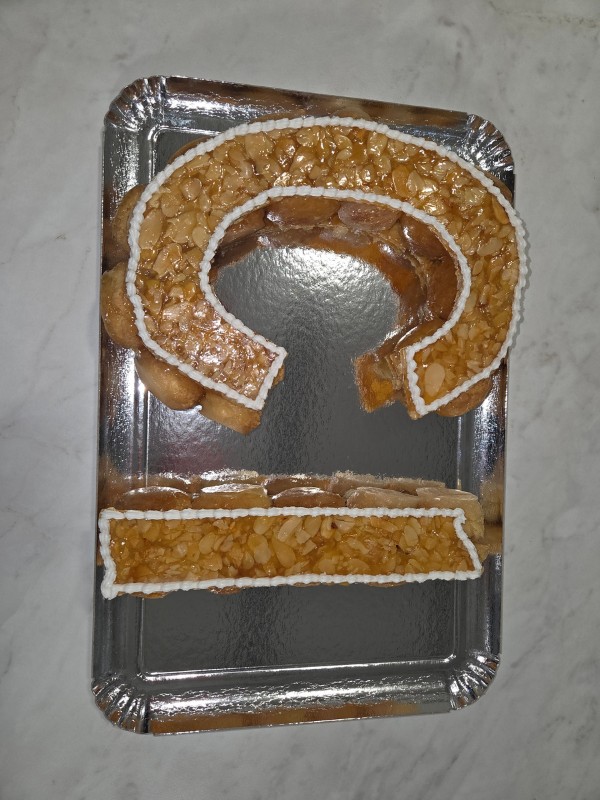lettercake choux nougatine