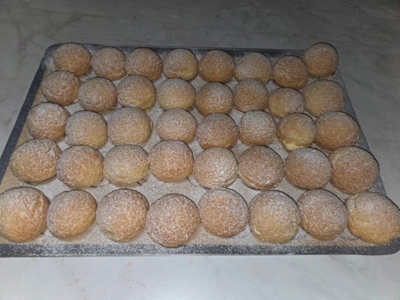 mignardises choux vanille