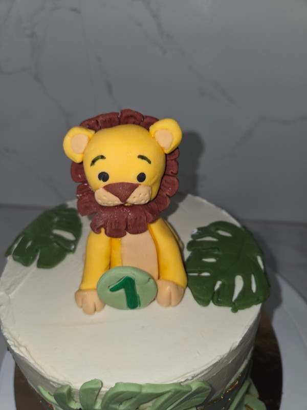 modelage lion theme savane