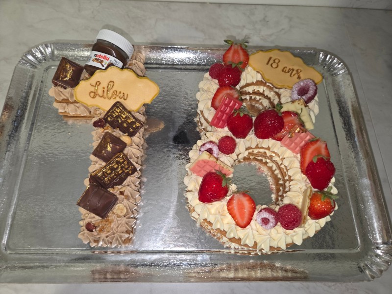 numbercake 18 Lilou