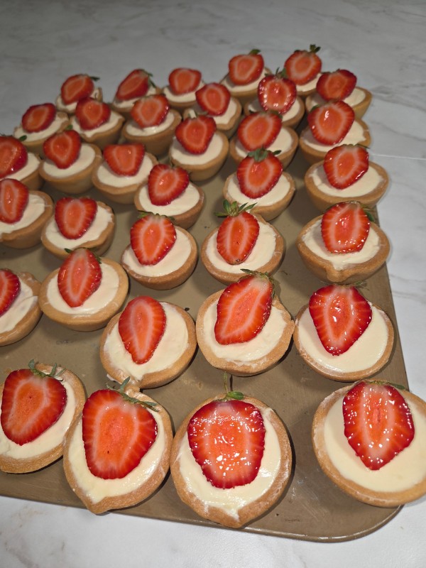tartelettes vanille fraise 1